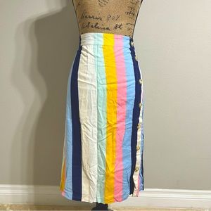 NWT Nordstrom Rack Elodie Midi Skirt, Size Large